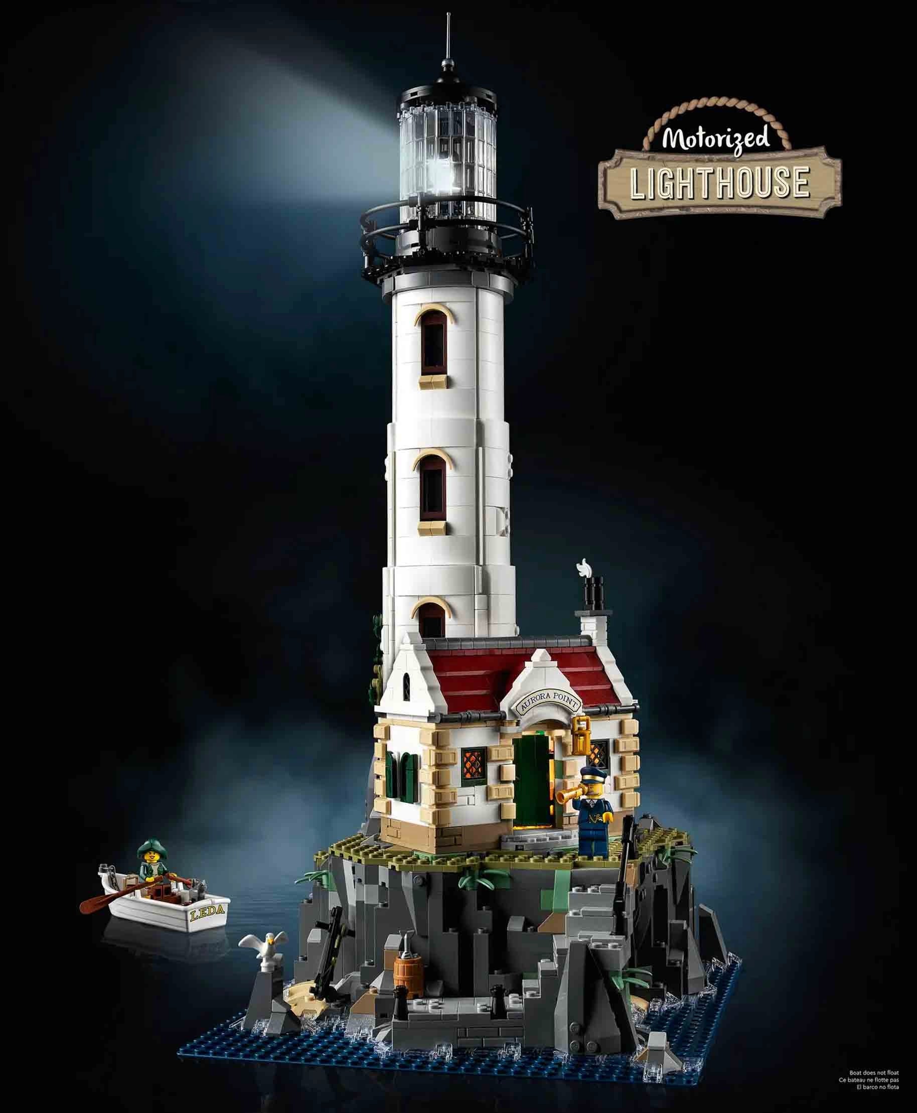 Lighthouse  Motorised | 21335 | Ideas | ل ي ج و