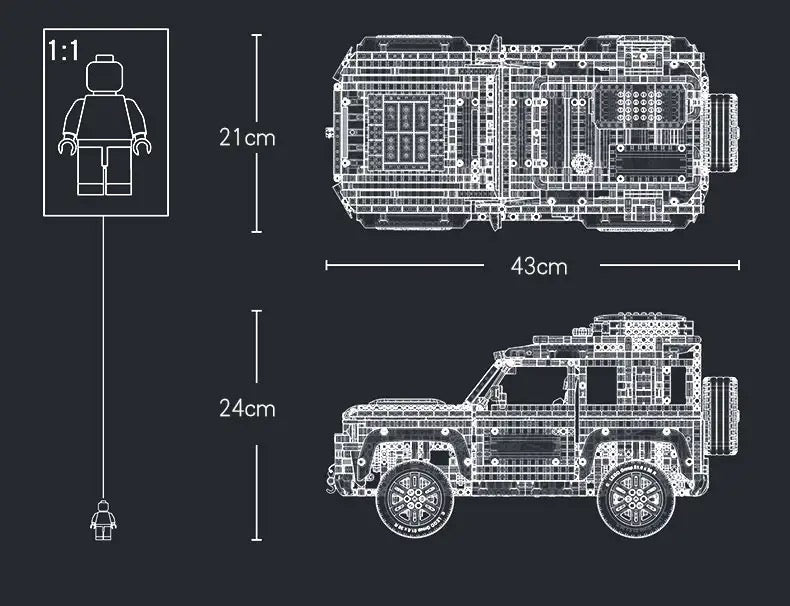 Land Rover Defender | 42110 | Technic | ل ي ج و