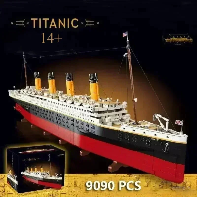 Titanic 10294 | Icons | 9090 Pcs ل ي ج و